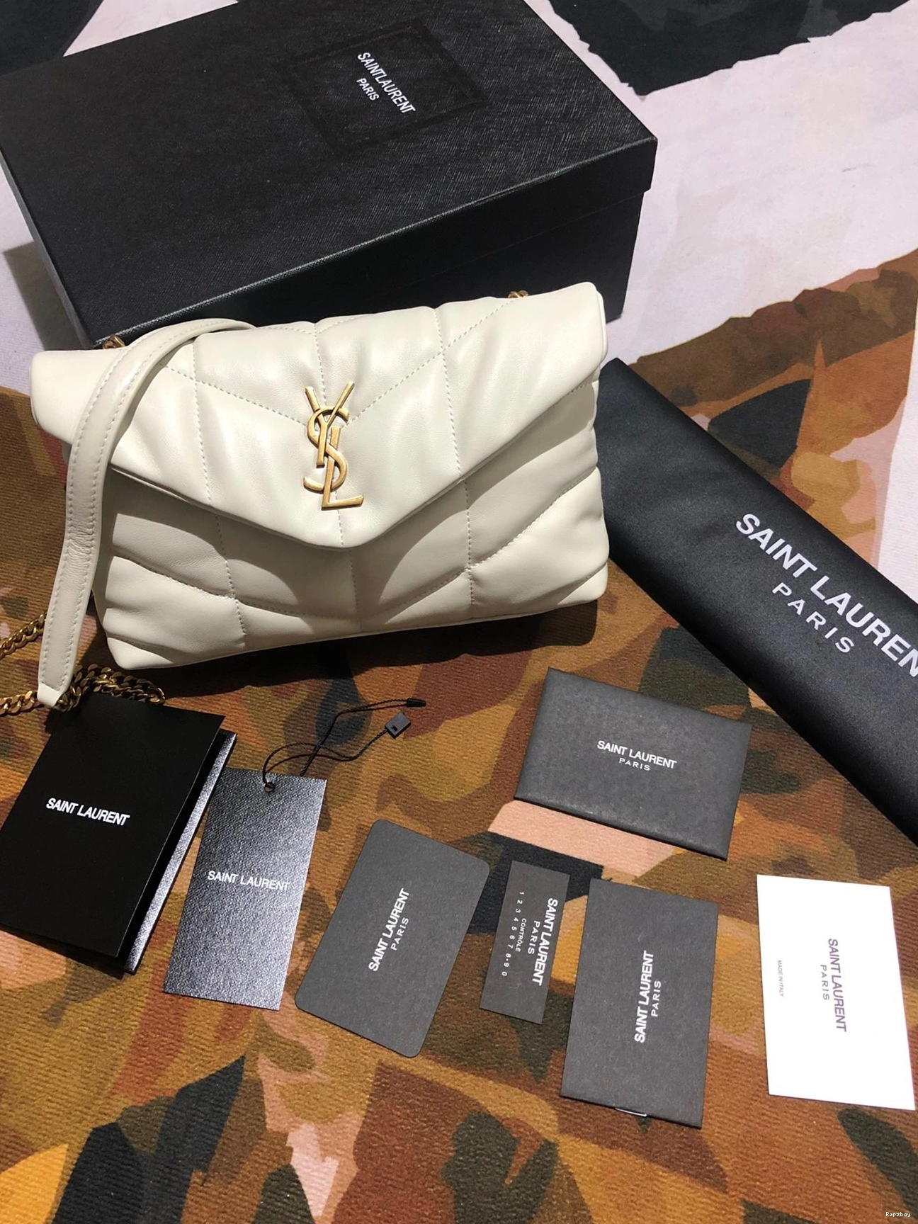 Rep ladies REP MINI PUFFER CHAIN SMALL YSL BAG 0806